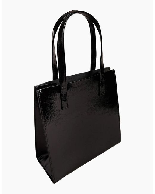 Ted Baker Black Crinion Small Icon Bag