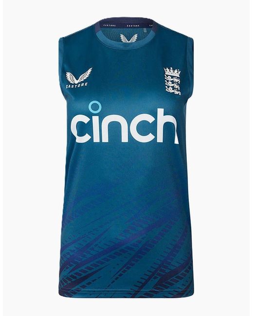 Castore Blue Ecb Trngvest