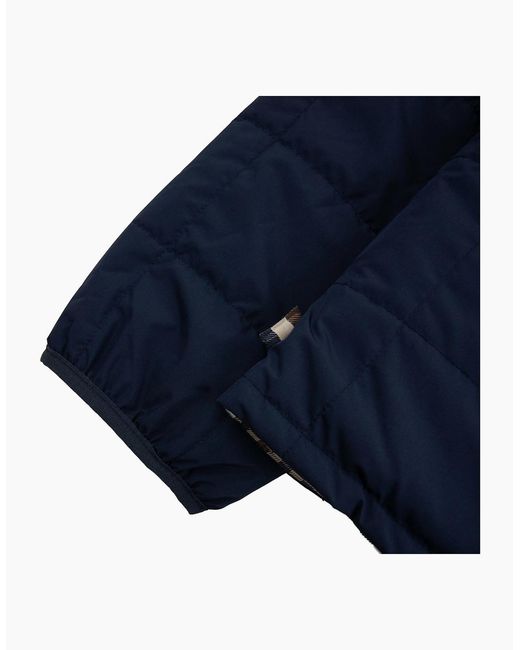 Aquascutum Blue Rlg Active Reversible Jacket 11 for men