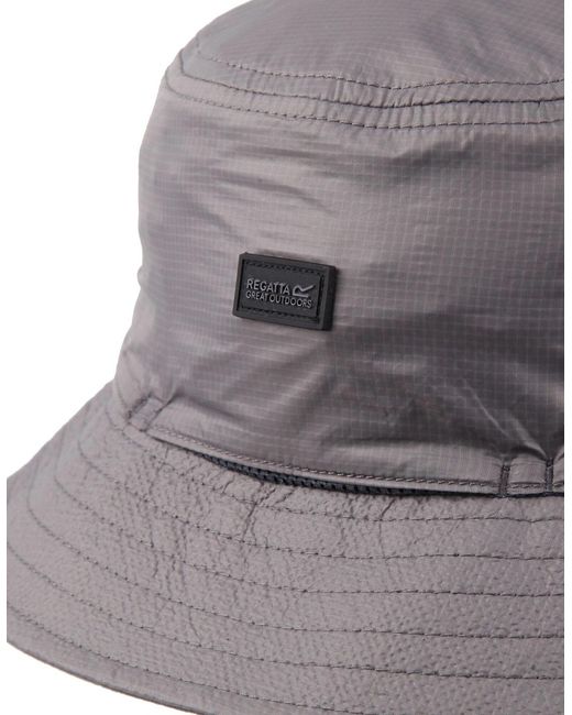 Regatta Gray Adult Utility Bucket Hat