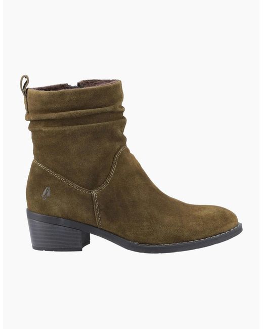 Hush Puppies Green Iris Boots