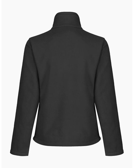 Regatta Black Professional /Ladies Microfleece Full Zip Jacket