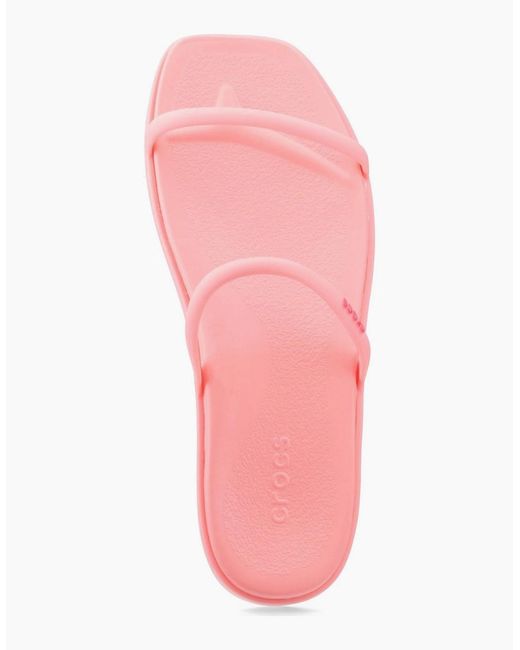 CROCSTM Pink Miami Two Strap Sandals