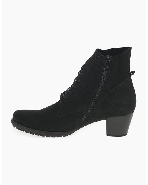 Gabor Black Optimum Ankle Boots