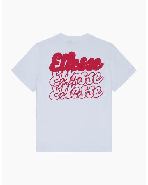 Ellesse White Soffio Tee