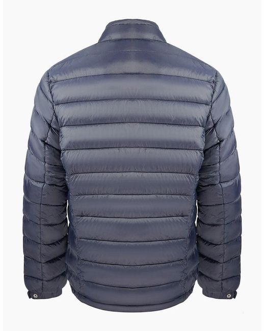 Balmain Blue Pierre Padded Jacket for men