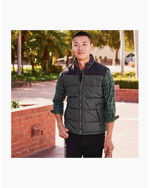 Regatta Gray Standout Altoona Insulated Bodywarmer Jacket for men