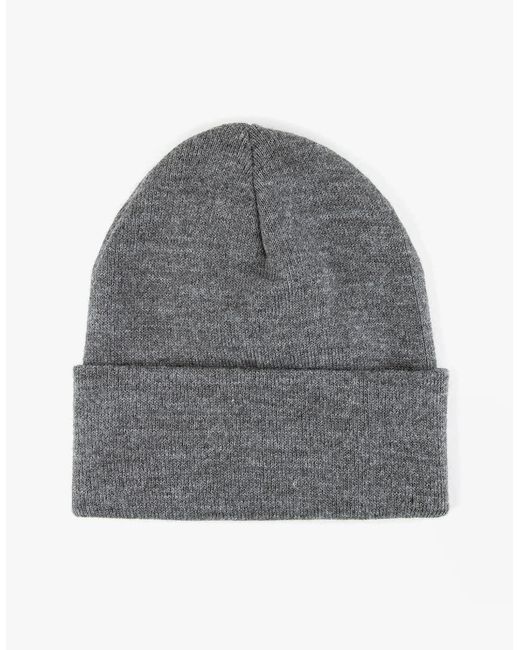 Levi's Gray Levi's Batwing Embroidered Slouchy Beanie Regular for men