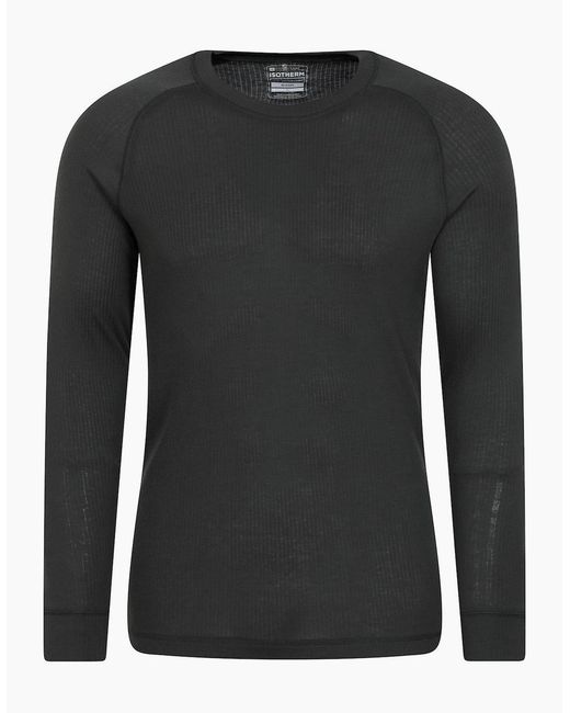 Mountain Warehouse Black Talus Base Layer Top (Pack Of 2) for men