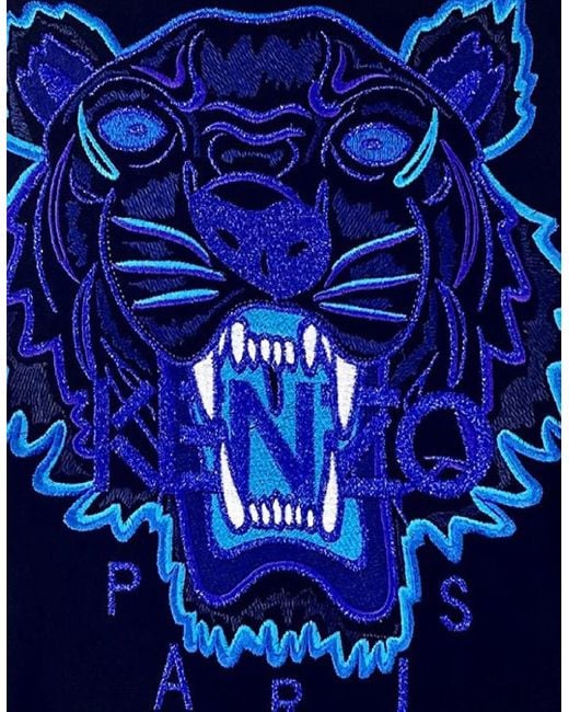 KENZO Blue Capsule/ Tiger Sweatshirt for men