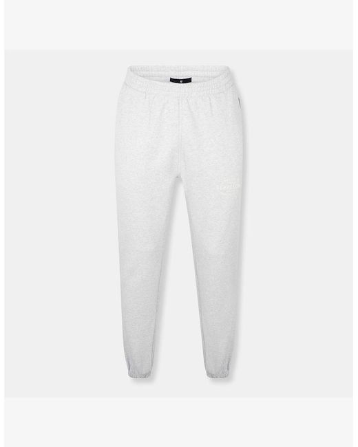 Represent White Closed Hem Fleece Joggers for men