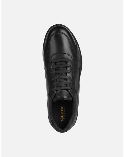 Geox Black U Spherica Ec12 Shoes for men