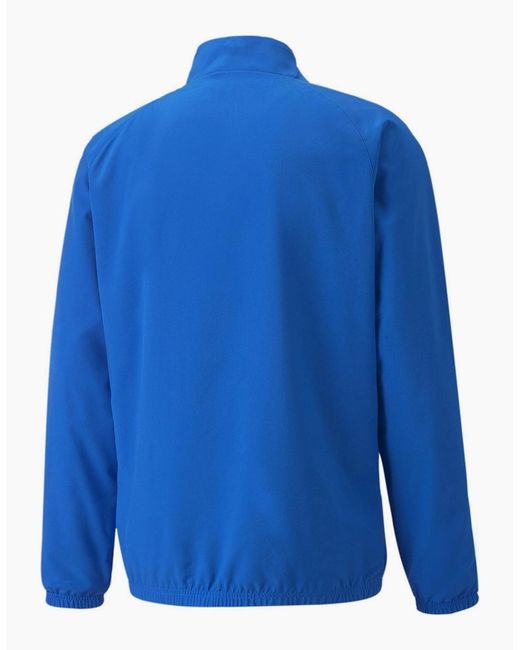 PUMA Blue Teamliga Sideline Jacket Tracksuit Top for men