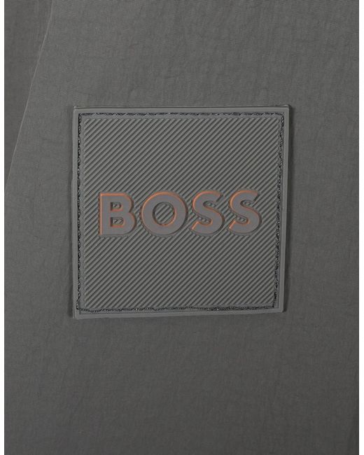 Boss Gray Boss Oberle Jacket Open for men
