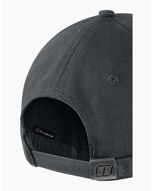 Berghaus Black Logo Recognition Cap for men