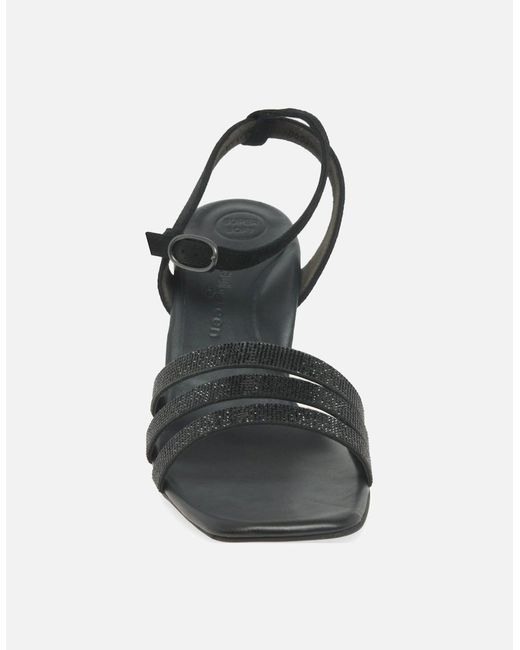 Paul Green Black Isabelle Sandals