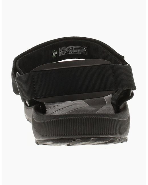 Teva Black Walking Sandals Winsted Touch Fastening Uk Size for men