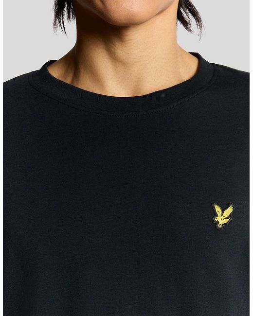 Lyle & Scott Black Ultra Soft Cotton Blend T-Shirt for men