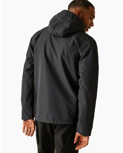 Regatta Black Matt Ii Waterproof Jacket for men