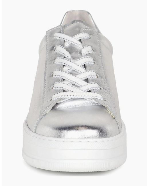 Gabor White Keystone Trainers