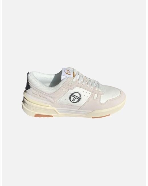 Sergio Tacchini White Bb Court Low Sneaker for men