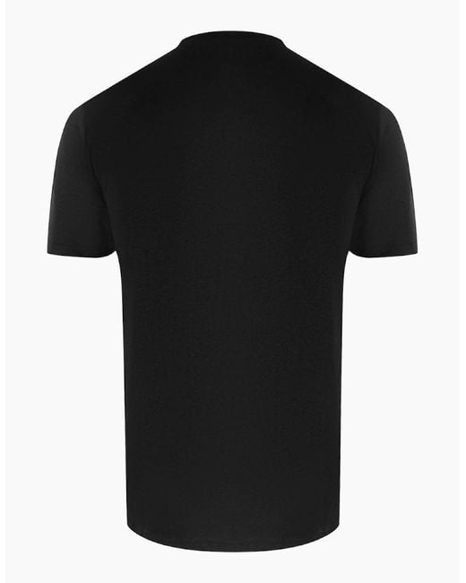 Love Moschino Black Logo Print T-Shirt for men