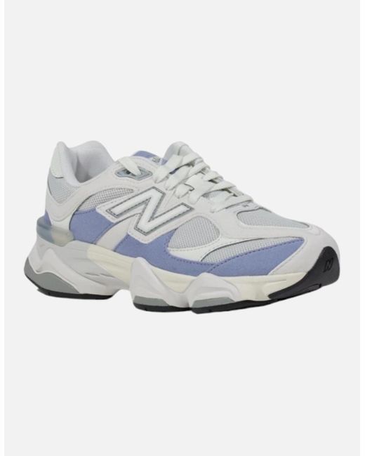 New Balance Blue Lace-Up Rubber Sole Sneakers