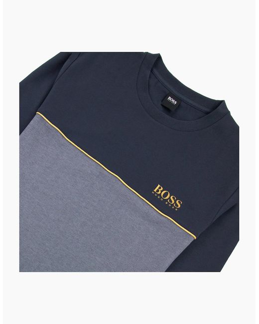 Boss Blue Loungewear Tracksuit Sweatshirt for men