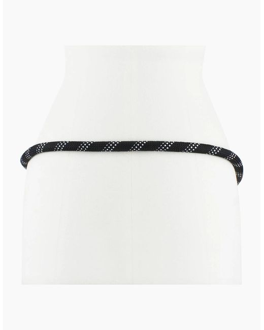 McQueen White Belt for men
