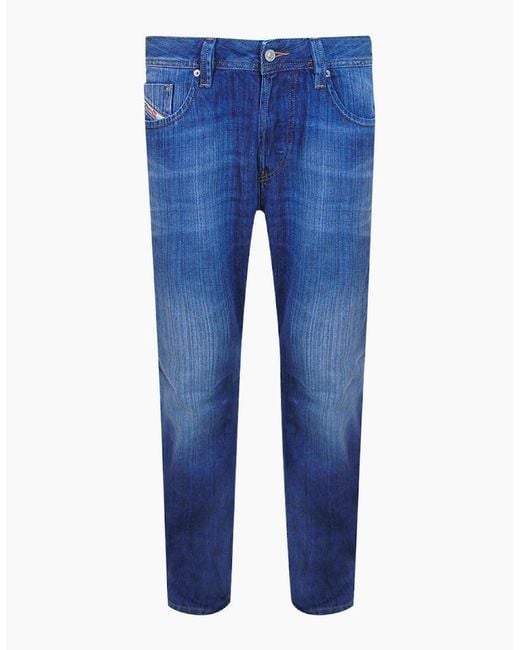 DIESEL Blue Markee Jeans for men