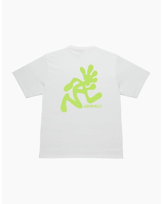 Gramicci White Running T-Shirt for men