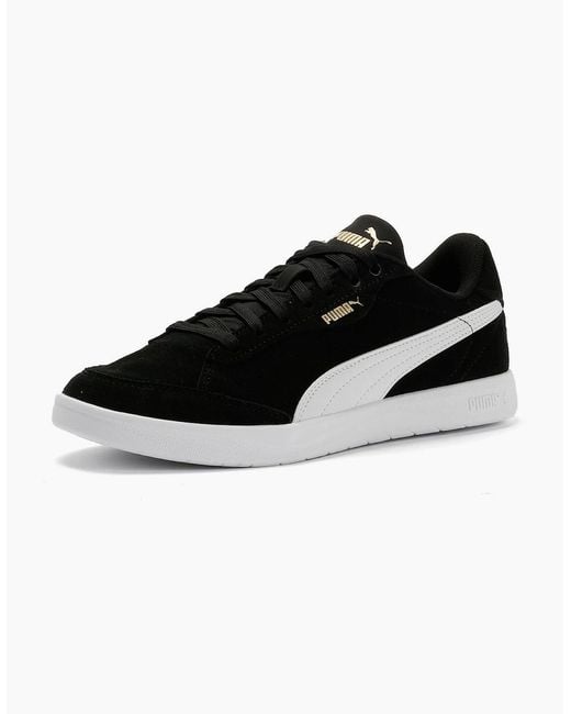 PUMA Black Vikky Star Sd Suede Trainers