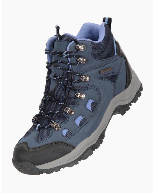 Mountain Warehouse Blue Ladies Adventurer Waterproof Walking Boots