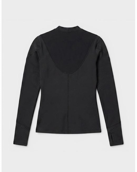 Stella McCartney Blue Adidas Long Sleeved Logo Top