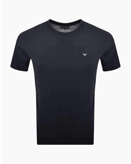 Emporio Armani Blue Slim Fit T-Shirt for men