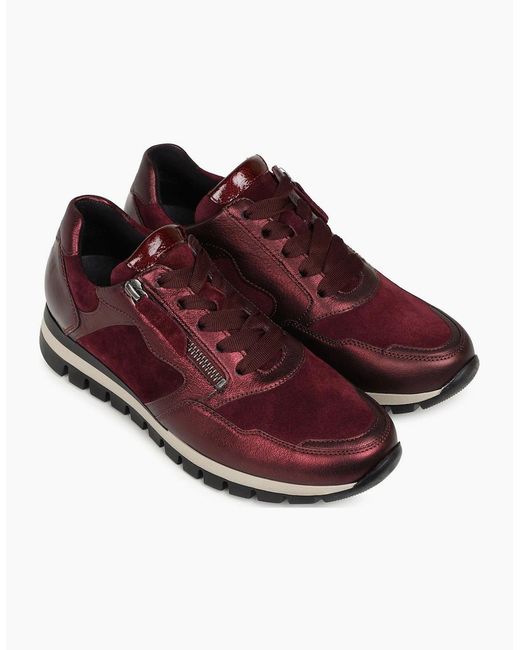 Gabor Red Willet Trainers