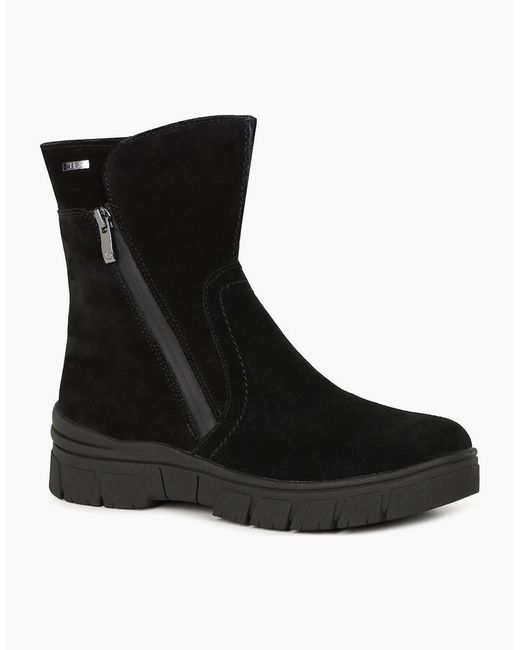 Caprice Black Sara Ankle Boots