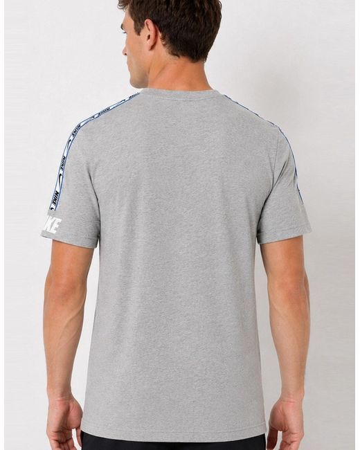 Nike Gray Nsw Repeat T Shirt for men