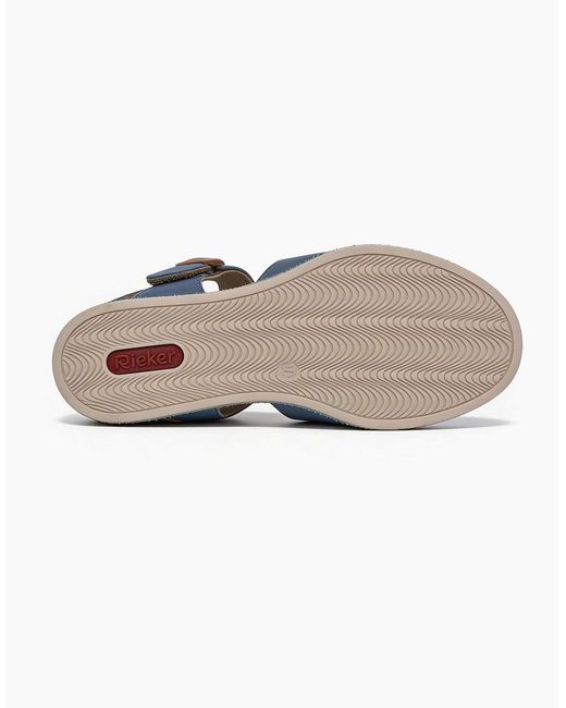 Rieker Blue 69469 Ankle Strap Sandals