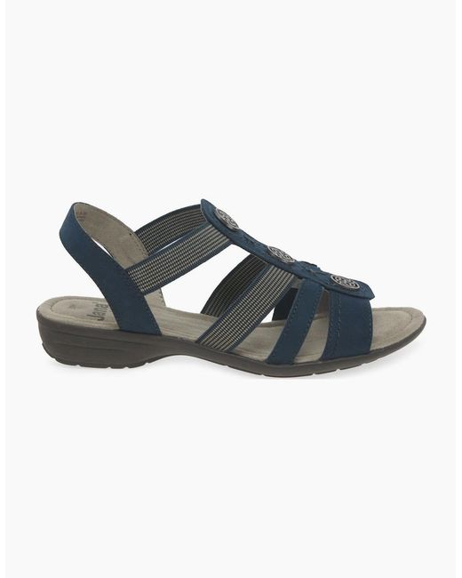 Softline Blue Kali Sandals