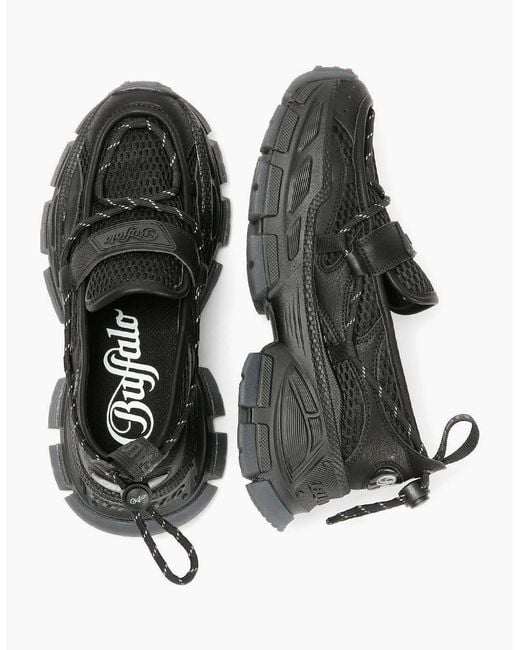 Buffalo Black Saturn Tec Loafers