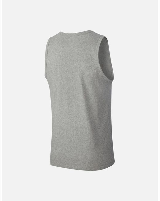 Nike Gray Core Tank Top for men