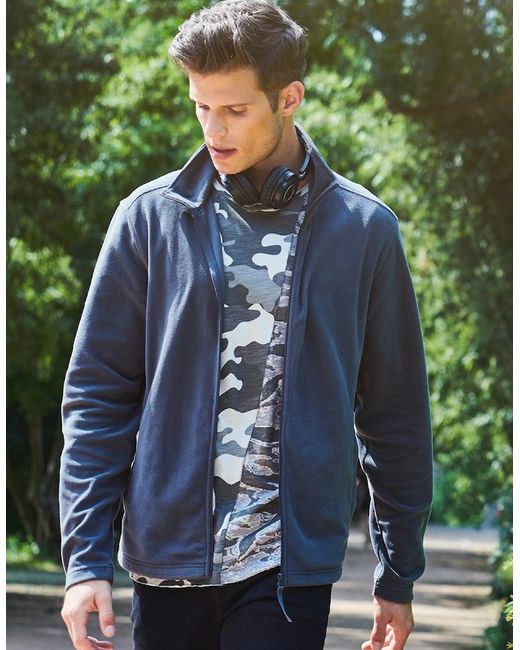 Regatta Blue Professional Classic Micro Fleece Jacket for men
