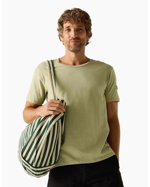Regatta Green Finlo Logo T-Shirt for men