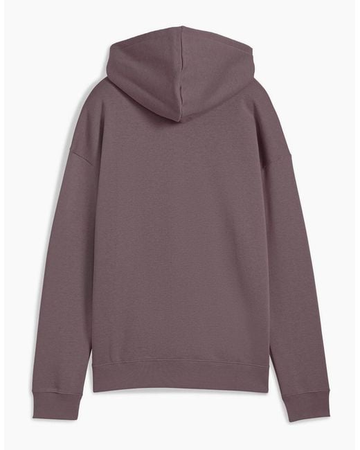 PUMA Purple Class Relaxed Overhead Tech Fleece Hoodie