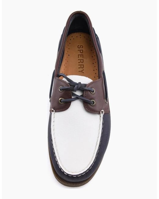 Sperry Top-Sider Black Authentic Original 2-Eye Boat Shoes for men
