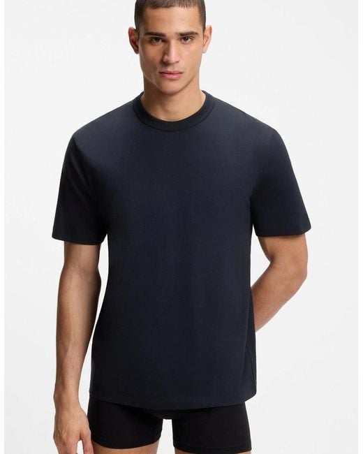 Boss Blue 3 Pack H Taut T-Shirts Multicolour for men