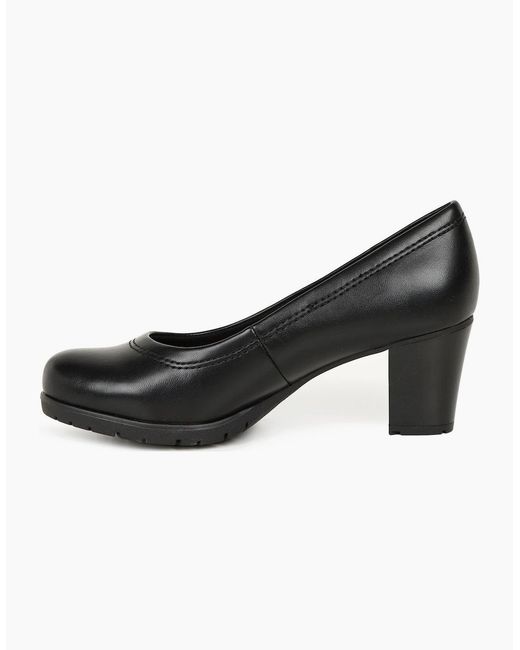 Softline Black Lyric Ii Court Shoes