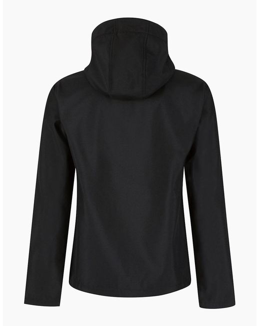 Regatta Blue Professional Venturer Softshell 3 Layer Hooded Jacket for men