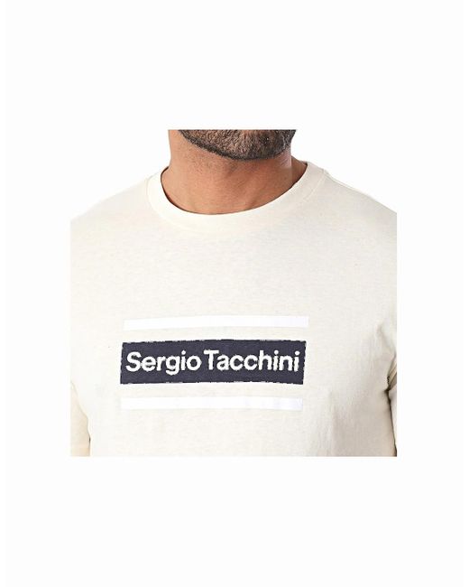 Sergio Tacchini Natural Lared T-Shirt for men